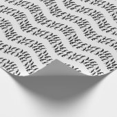 Papier Cadeau Penguin Chevron (Coin)