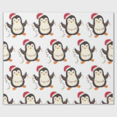 Papier Cadeau Penguin de Christmas (Plat)