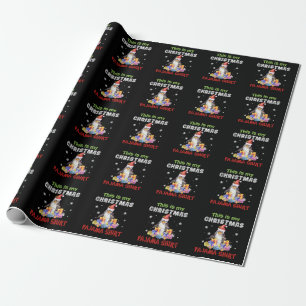 Papier Cadeau Penguin Voici Ma Chemise De Pyjama De Noël