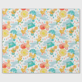 Papier Cadeau Penny Puddle Duck (Plat)