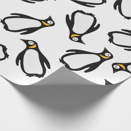 Papier Cadeau Penquin de Noël (Coin)