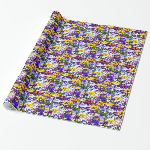 Papier Cadeau Pensées