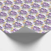 Papier Cadeau Pensées de printemps Pensée (Coin)