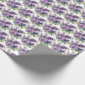Papier Cadeau Pensées violettes Pensée (Coin)