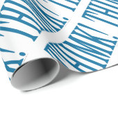 PAPIER CADEAU PENSEZ! (Coin rond)