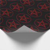 Papier Cadeau Pentagram Red Devil (Coin)