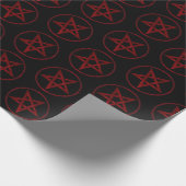 Papier Cadeau Pentagram Red Devil (Coin)