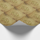 Papier Cadeau Pentagramme texturé (Coin)