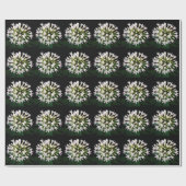Papier Cadeau Pentas blanc (Plat)