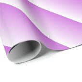 Papier Cadeau Pente à deux tons ombre lilas violet (Coin rond)