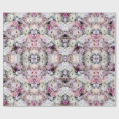 Papier Cadeau Peonies & Cherry Blossoms in Soft Gradient Luxury (Plat)