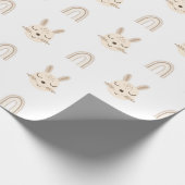 Papier Cadeau Pépinière scandinave Boho (Coin)