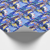 Papier Cadeau Peploe - Scène de rue, France (Coin)