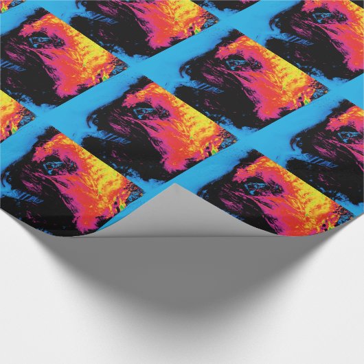 Papier Cadeau pepper and plastic silenced (Coin)