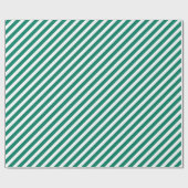Papier Cadeau Pepper Green classique bandes diagonales motif (Plat)