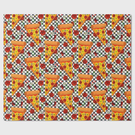 Papier Cadeau Pepperoni chaud (Plat)