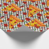 Papier Cadeau Pepperoni chaud (Coin)