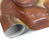 Papier Cadeau Pepperoni Pizza (Coin rond)