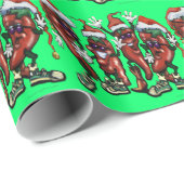 Papier Cadeau Peppers Noël (Coin rond)