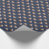 Papier Cadeau Perdrix à pattes rouges (Coin)