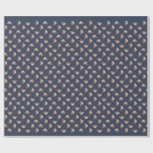 Papier Cadeau Perdrix à pattes rouges (Plat)