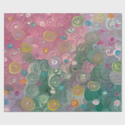 Papier Cadeau Perdu dans l'espace (Plat)