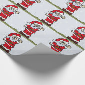 Papier Cadeau Père Noël (Coin)