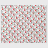 Papier Cadeau Père Noël (Plat)