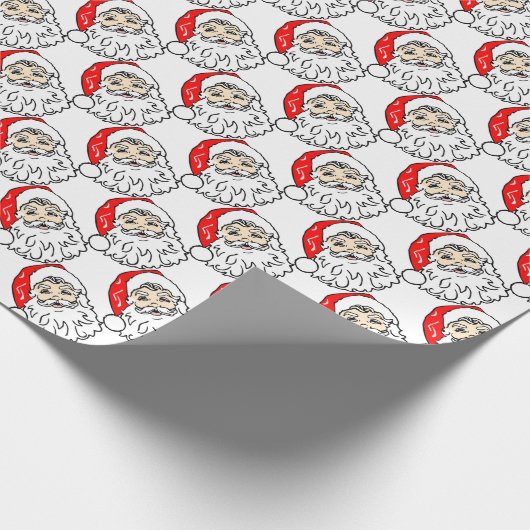 Papier Cadeau Père Noël (Coin)