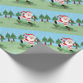 Papier Cadeau Père Noël (Coin)