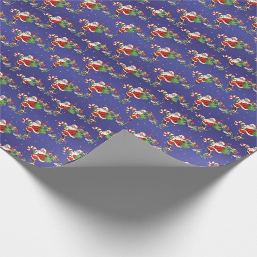 Papier Cadeau Père Noël (Coin)