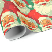 Papier Cadeau Père Noël (Coin rond)
