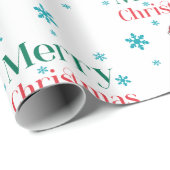 Papier Cadeau Père Noël (Coin rond)