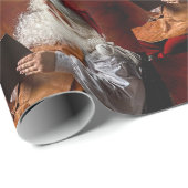 Papier Cadeau Père Noël (Coin rond)