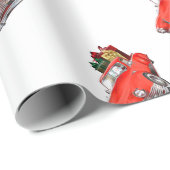 Papier Cadeau Père Noël (Coin rond)