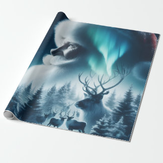 Papier cadeau Père Noël 