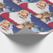 Papier Cadeau père Noël (Coin)