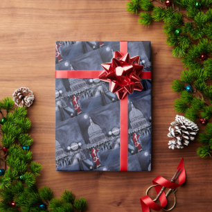 Papier Cadeau Père Noël à Londres Peinture par Alfred Fox