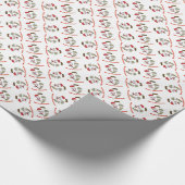 Papier Cadeau Père Noël aéroporté II (Coin)