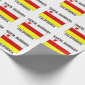 Papier Cadeau Père Noël Barbara (Coin)