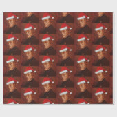 Papier Cadeau Père Noël Chopin Musique Classique Delacroix Portr (Plat)