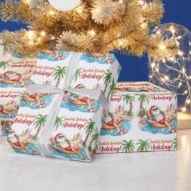 Père Noël Christmas Party à la piscine