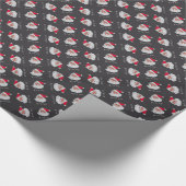 Papier Cadeau Père Noël coréen (Coin)