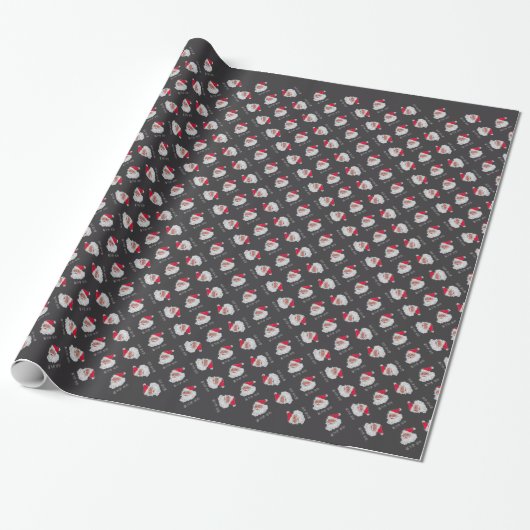 Papier Cadeau Père Noël coréen (Déroulé)