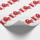 Papier Cadeau père Noël correct (Coin)