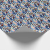 Papier Cadeau Père Noël de Noël 6 (Coin)
