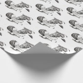 Papier Cadeau Père Noël-et-Cheval (Coin)