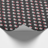 Papier Cadeau Père Noël grec #2 (Coin)