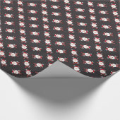 Papier Cadeau Père Noël mignon (Coin)
