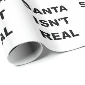 Papier Cadeau PÈRE NOËL N'EST PAS REAL.png (Coin rond)